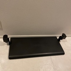 サンワダイレクト キーボードスライダー 後付け デスク クランプ...