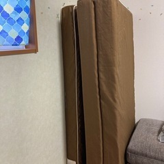 (引き取り決定)ソファにもなるマットレス ダブル