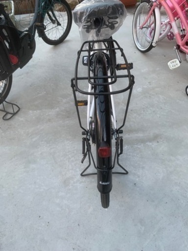 シティーサイクル（白）26インチ