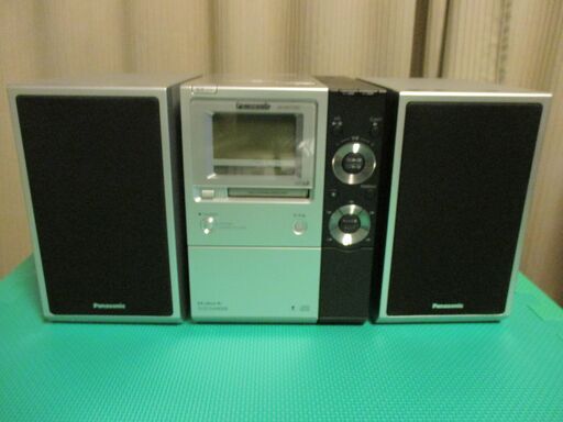【中古】Panasonic CD/MD/SDコンポ D-dock