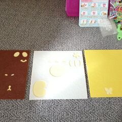 【交渉中】ハンドメイド好きのお子さまに　アイロンビーズ型、リリアン、フェルトシールなど　中古の画像