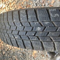 155/65R14　スタッドレスタイヤ・ホイールセット　中古タイヤお安くお譲りいたします。の画像