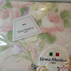 ☆未使用・保管品☆ Linea Monica Milano 綿毛布 綿100% 140cm×200cm 日本製の画像