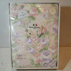 ☆未使用・保管品☆ Linea Monica Milano 綿毛布 綿100% 140cm×200cm 日本製の画像