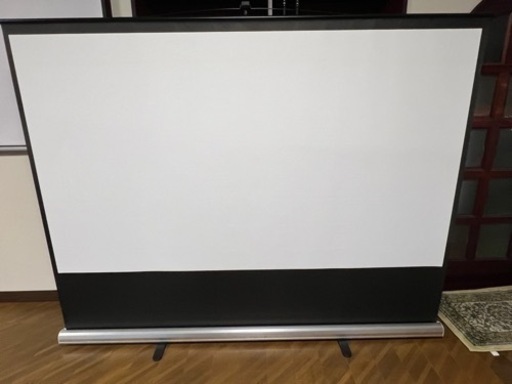 プロジェクター　スクリーン　100インチ　自立型