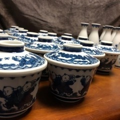 茶碗蒸しのお椀､徳利まとめて41セットの画像