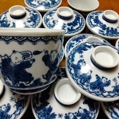 茶碗蒸しのお椀､徳利まとめて41セットの画像