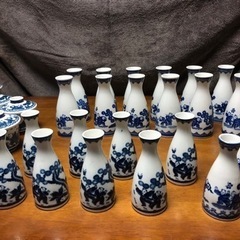 茶碗蒸しのお椀､徳利まとめて41セットの画像