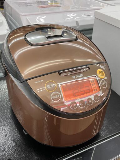 TIGER タイガー 10合 1升 炊飯器 2017年式 JKT-J180 No.4898● ※現金、クレジット、スマホ決済対応※