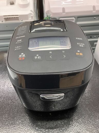 IRISOHYAMA アイリスオーヤマ 3合炊飯器 2021年式 RC-ME30-BB No.4665● ※現金、クレジット、スマホ決済対応※
