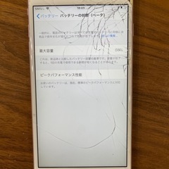 iPhone6S Plus ローズゴールド　64GBの画像