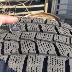 VWゴルフ7用 ダンロップスタッドレスタイヤ･ホイールセット中古 17インチ 車検用にもの画像