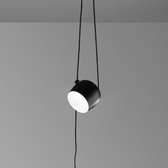 【武蔵小山店】【在庫3点→2点】　希少　FLOS（フロス）ペンダント照明 AIM（エイム）SMALL ブラック【要電気工事】 ペンダントライト　照明　インテリア　Ronan & Erwan Bouroullec イタリア製　ヤマギワ　yamagiwa 取扱い　の画像