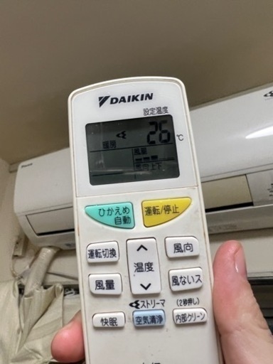 エアコン2台です。