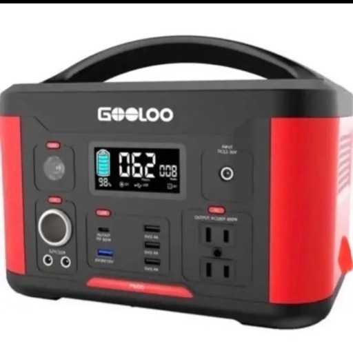 r87☆GOOLOO ポータブル電源 大容量 626.4Wh/174000mAh