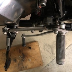 カワサキ　kz1000取り外し　モリワキバックステップの画像