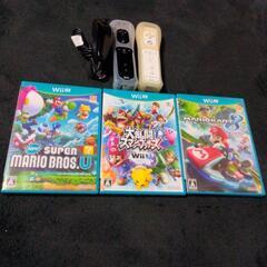 WiiU ソフト3点セットの画像