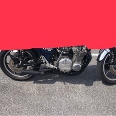 カワサキkz1000 取り外し　鉄マフラー