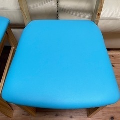 パイン無垢材ダイニングチェア2脚セット jtseの画像