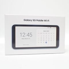 D463 au Galaxy 5G Mobile Wi-Fi SCR01 判定○