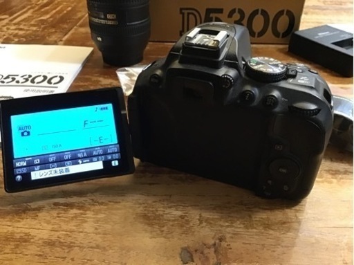 D5300 ニコン Nikon 16/85レンズ おまけ