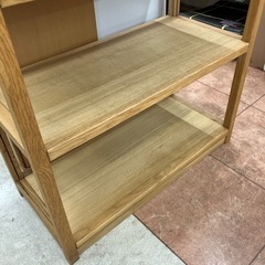 8/29 値下げ?オーク材?廃盤 無印良品 ユニットシェルフ フリーラック