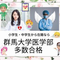 オンライン家庭教師・週1回レッスン。E判定から医学部合格多数の実...
