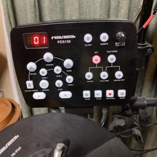電子ドラム　取りに来ていただける方へ