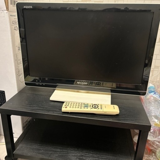 テレビ台付きテレビ