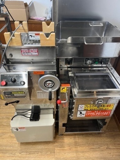 大和製作所　製麺機　厨房機器　リッチメン1型