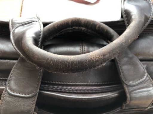 ◆現地引取のみ　 TUMI  エッセンシャル・コンピュータ・ブリーフケース ナパレザー 96130BN4 DARKBROWN