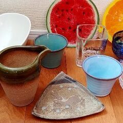 お値引き☆ノリタケのサラダボウル(大）他ガラス・和食器まとめて☆の画像