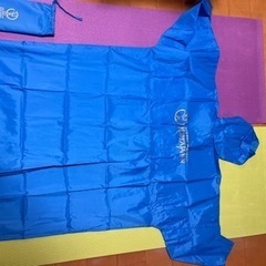2002年ワールドカップ限定　レインポンチョ(青)の画像