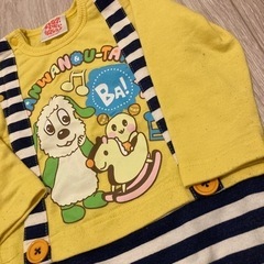 いないいないばあ　ワンワン　ロンパース  ２点セットの画像