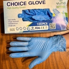 訳あり品‼️在庫多数あり格安ニトリルグローブ　ゴム手袋の画像