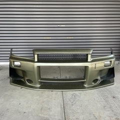 BNR34 MCRフロントバンパー FRP カナード付き ミレニ...