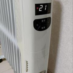 オイルヒーター・物干し棚付き
