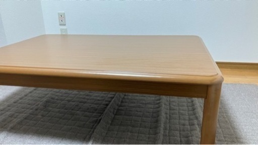【値下げ交渉可能です！！】こたつ　ダイニングテーブル　120×80cm 一人暮らし　テーブル　暖房