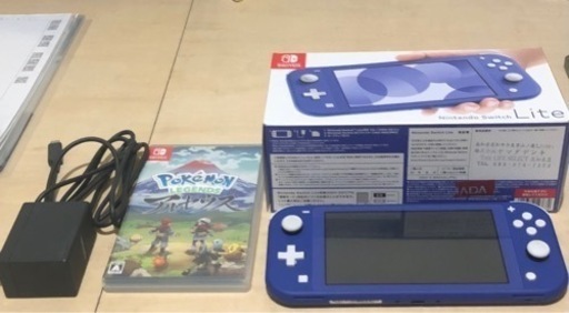 Switchライト(ブルー) ポケモンレジェンズアルセウス付