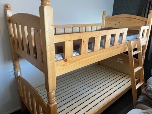 2段ベッド　フレームのみ　若干傷あり