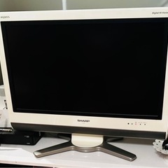 商談中テレビ SHARP AQUOS D D30 LC-26D30-W