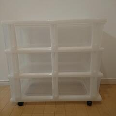取りに来てくれる方に差し上げます【押入れ収納ケース3段1列】の画像