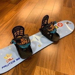 スノーボード板 98 キッズ ビンディングセット