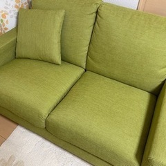 ニトリ　2人掛けソファ