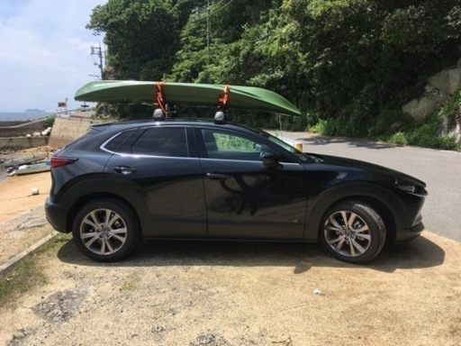 Mazda CX30 THULEノーマルルーフ用キャリアベース ＋ THULE DockGrip 895