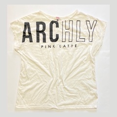 【まとめ割り】PINK latte ピンクラテ ロゴTEE