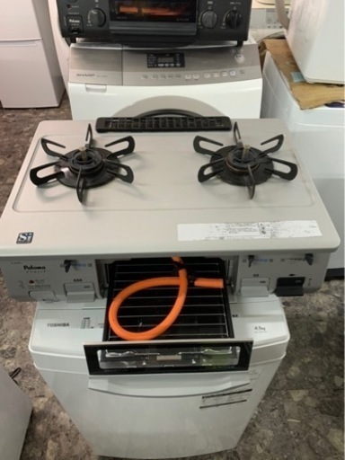 5KM以内配送無料　LP用ガスパロマ ガステーブル IC-800F-1L