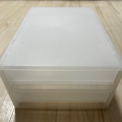 無印　書類ケース2段