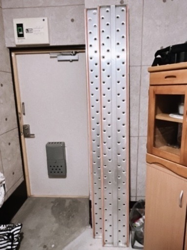 アルミ足場板2個