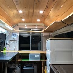 トヨタハイエースキッチンカー移動販売　付属品多数　すぐ営業できます。の画像